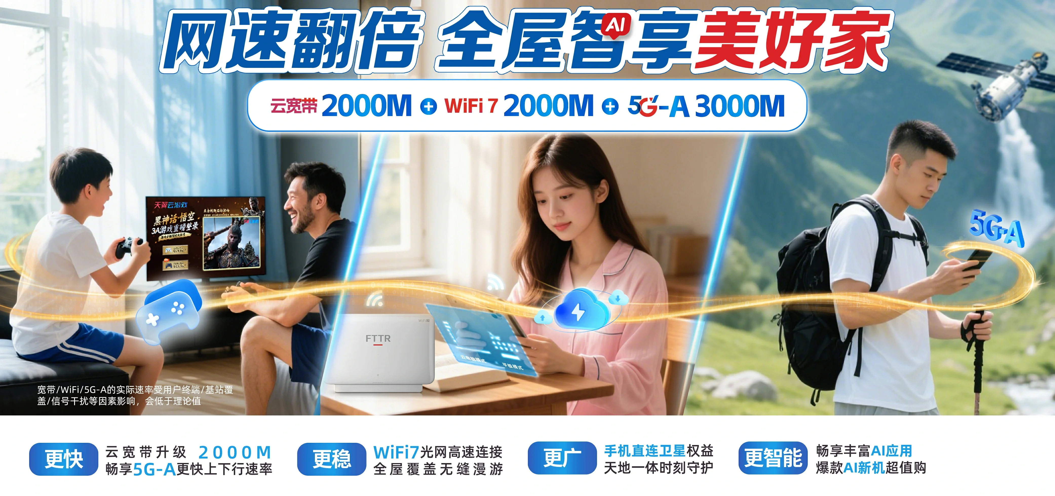 中国电信 临泽县电信宽带 宽带套餐